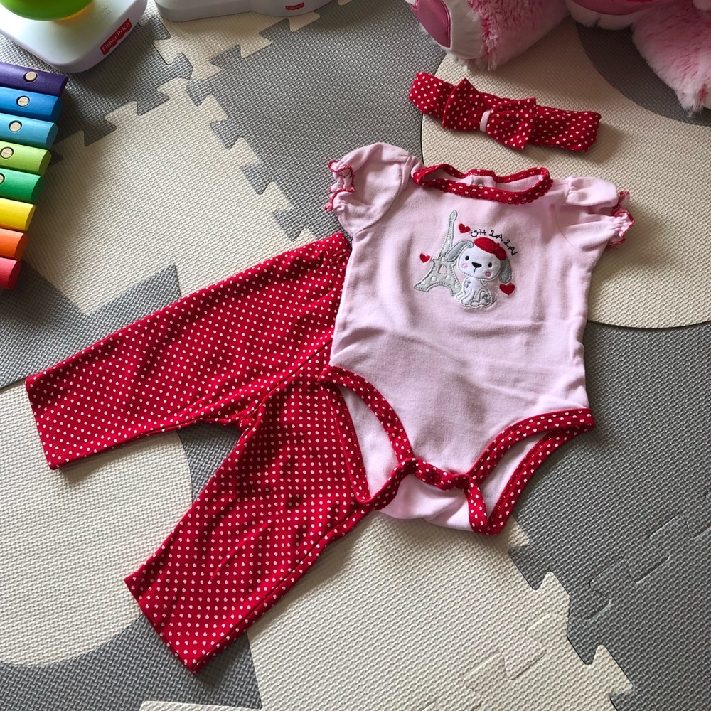 Vitamins Baby “Oh la la” 4pc Set